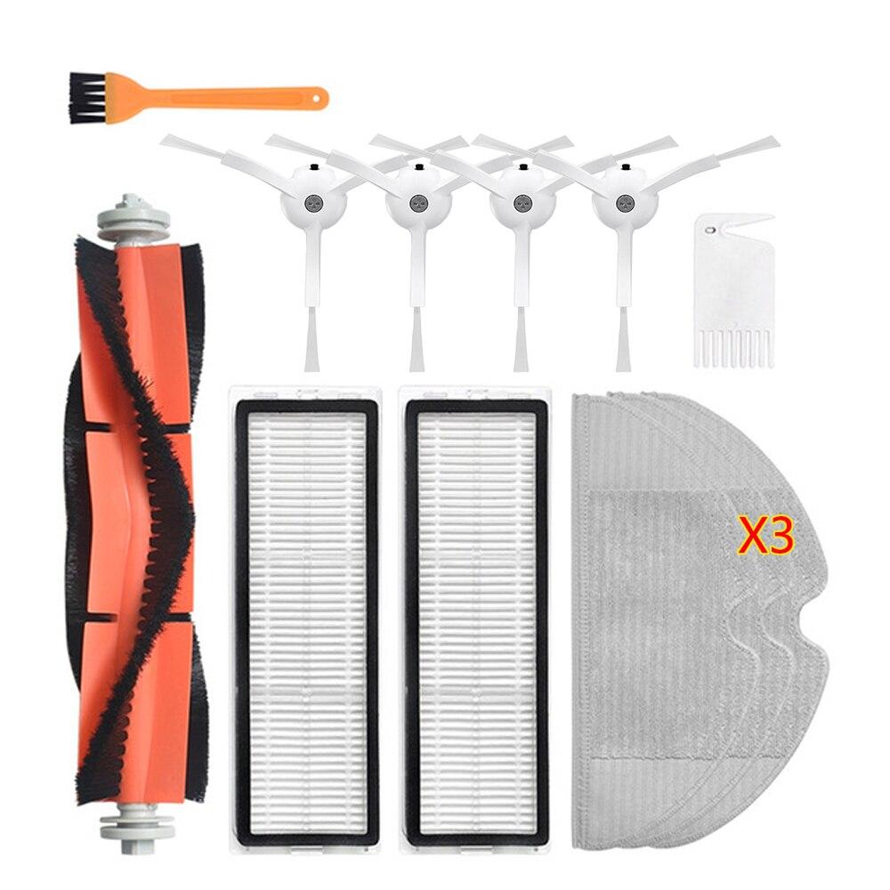 

HEPA-фильтр для Xiaomi Mijia 1 1s Roborock S5 S50 Max Mi робот-пылесос, швабра, роликовая боковая щетка, аксессуары, комплект запасных частей