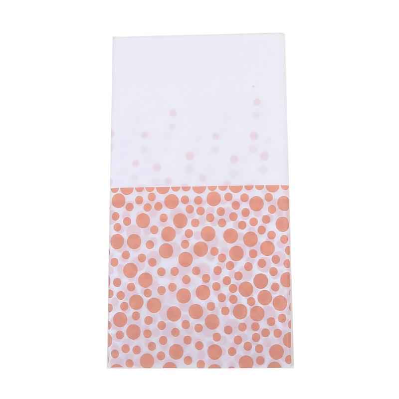Tablecloth PEVA Dotted Disposable Table Cover Runner Design Party Waterproof Oilproof Tablecloths for Rectangle Tables