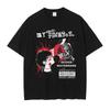My Chemical Romance und Chainsaw Man Print T-Shirts Oversized Y2k Herren Damen Kurzarm Hohe Qualität Streetwear Weiblich Männlich T-Shirt