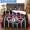 3PCS Champions Celebration Printed Soft Bedding Set,Including 1pc Duvet Cover And 2pcs Pillowcases Perfect for Bedroom, Dormitory, Fan gift