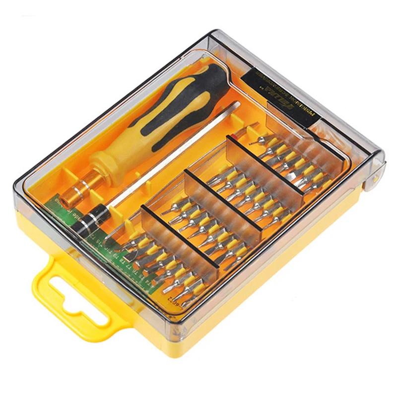 Screwdriver Set 32 In 1 Magnetic Screw Head Bits With Long Pole Torx Phillips Repair Tool Set For Mobile Phone Digital