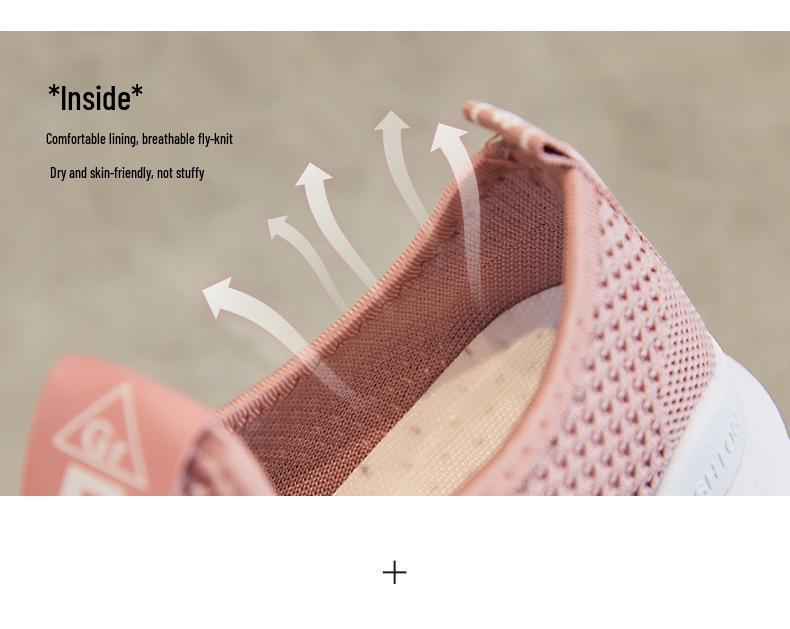 Women's Breathable Soft Sole Sneakers - 2025 Style, Gift-Ready Cross-Border Fashion.