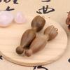 Green Sandalwood Face Massage Tools Gua Sha Face Skin Care Massage Sticks Lotus Seedpod Shape Massager Facial Physiotherapy Tool