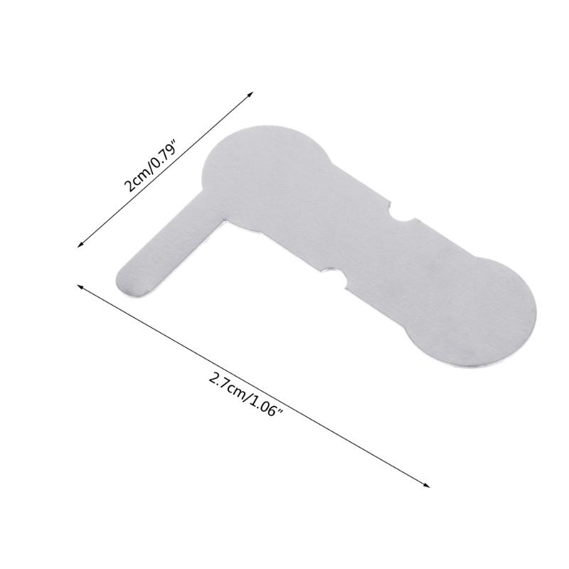 Nickel Strip 200Piece Nickel Sheets Plates Battery Nickel Plated Steel Belt Strip Spot Welding Connection Sheets