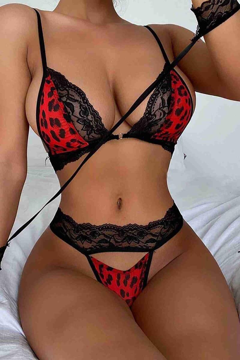 

Merry See Fancy Бюстгальтер с манжетами и трусиками, многоцветный L/XL разноцветный