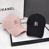 R Letters Embroidery Cap Men Women Shades Breathable Leisure Outdoor Sports
