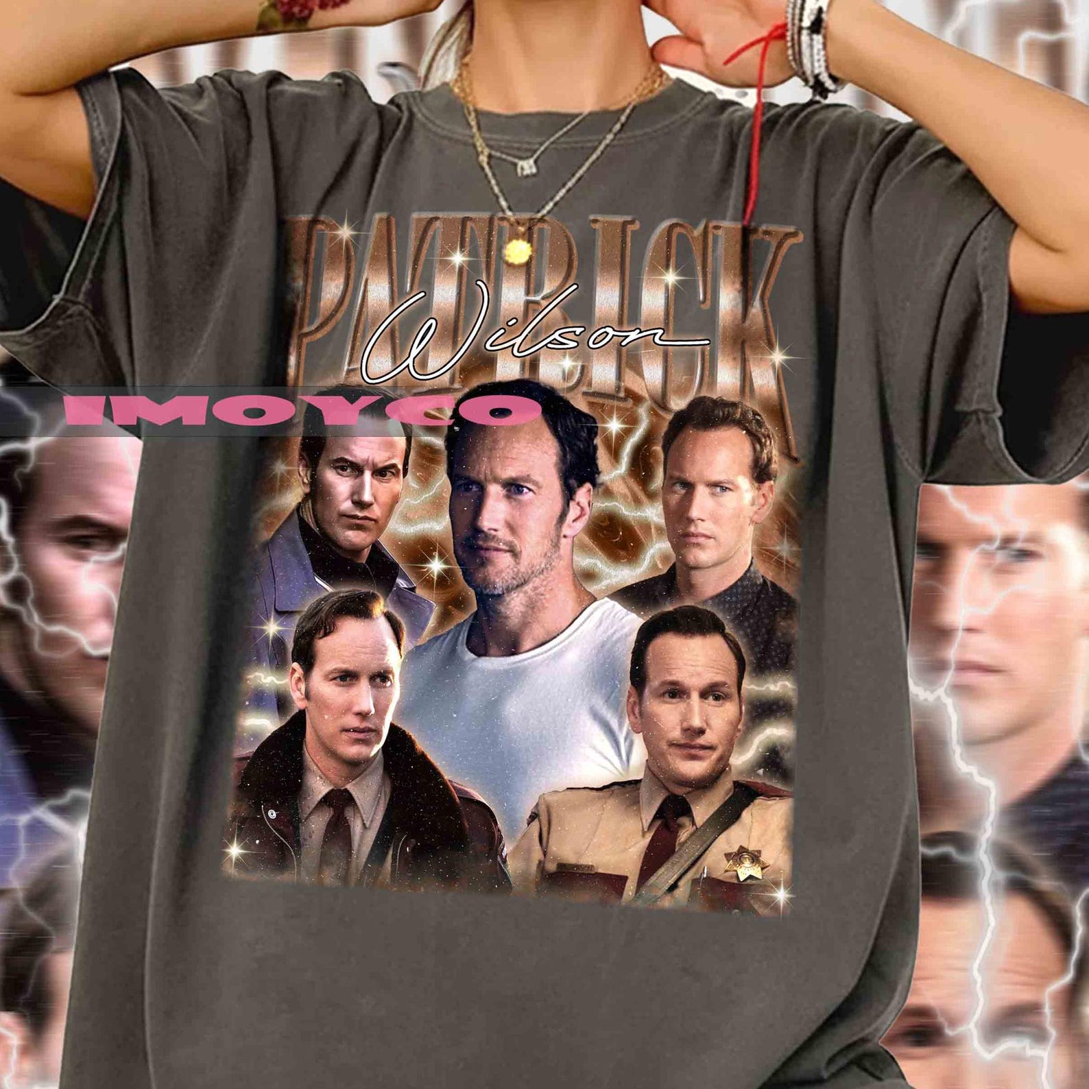 Patrick Wilson Homage T-Shirt | Retro 90s Merch 4XL