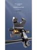 Shockproof Bicycle & Motorcycle Rearview Mirror Phone Holder for Navigation