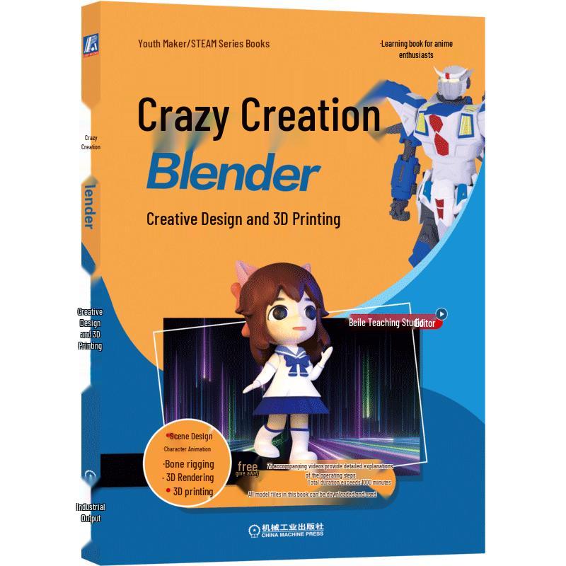 Blender Creative Design & 3D Printing Guide