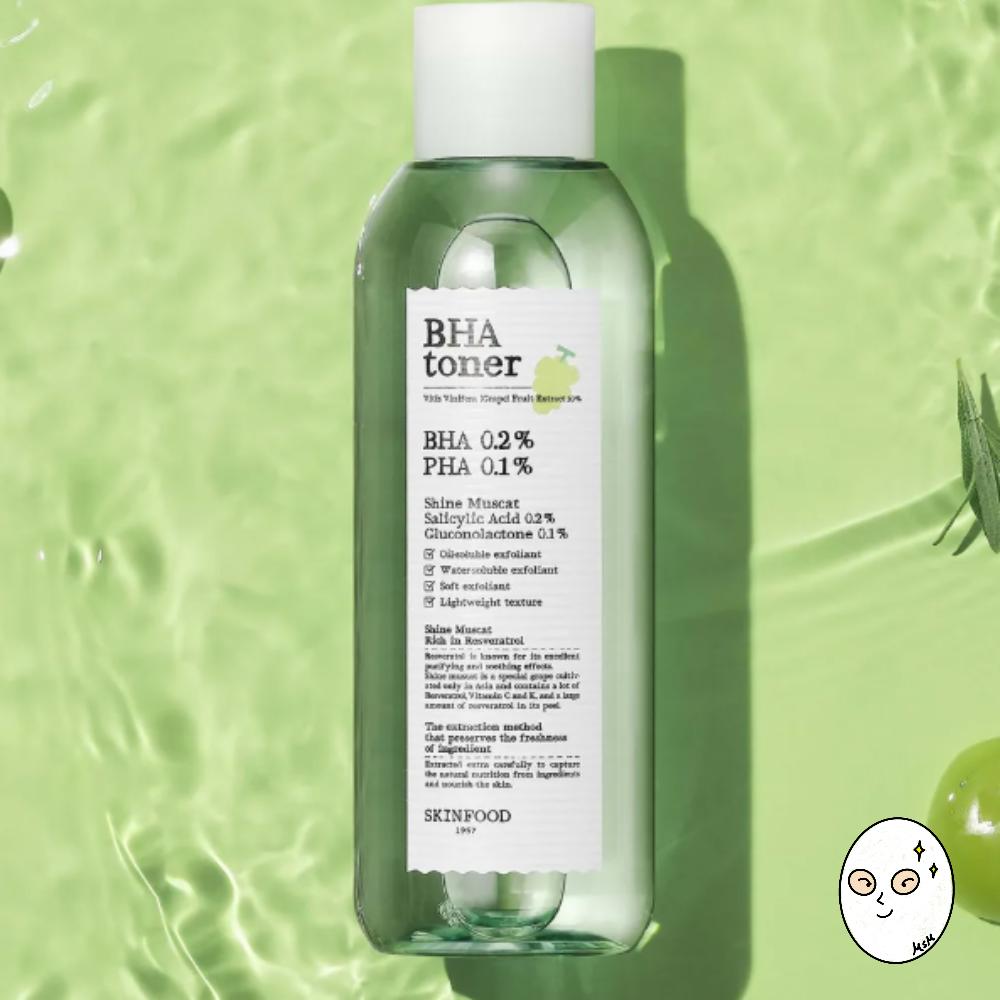 Skinfood Shine Muscat BHA Toner 200ml