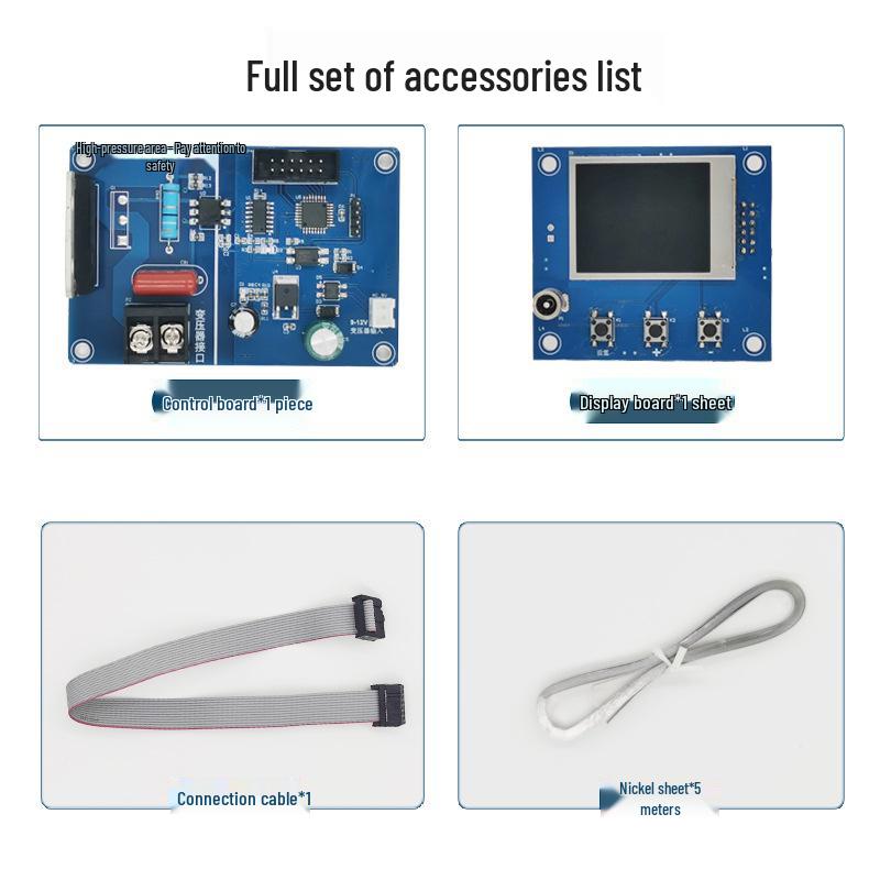 220V DIY Transformer Spot Welder Control Board Kit for Microwave Oven & Lithium Battery Repair