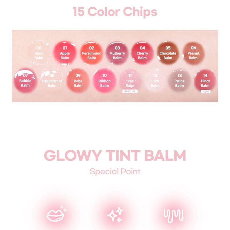AOU - Glowy Tint Balm - 14 Colors