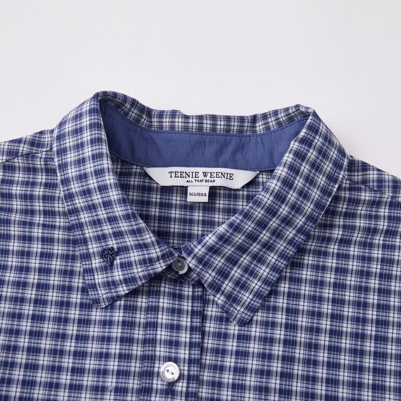 Teenie Weenie Women's Plaid Bear Shirt