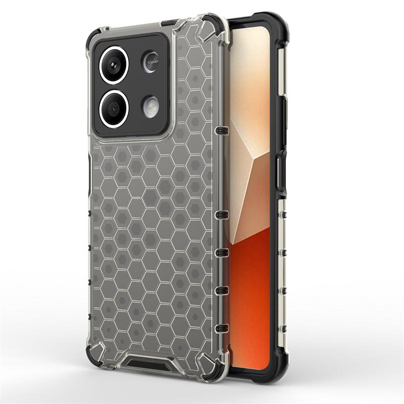 Shockproof Transparent Case For Redmi Note 13 5G Honeycomb Armor Case For Redmi Note 13 Case Cover For Redmi Note 13 Pro Plus 5G