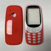 Full Housing For Nokia 3310 (2G Version) Face Frame   Battery  Back Cover Housing With English Keyboard