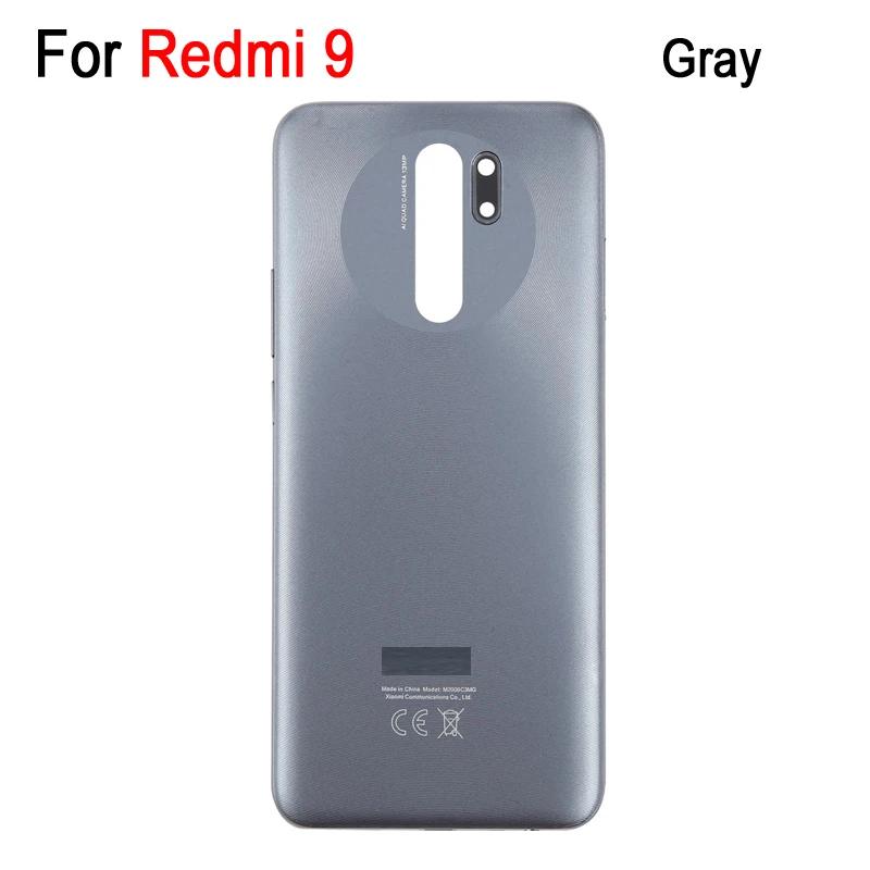Parts OEM Plastic Battery Back Cover For Xiaomi Redmi 9 / Redmi 9 Prime Phone Rear Cover Repair Replacement Part
