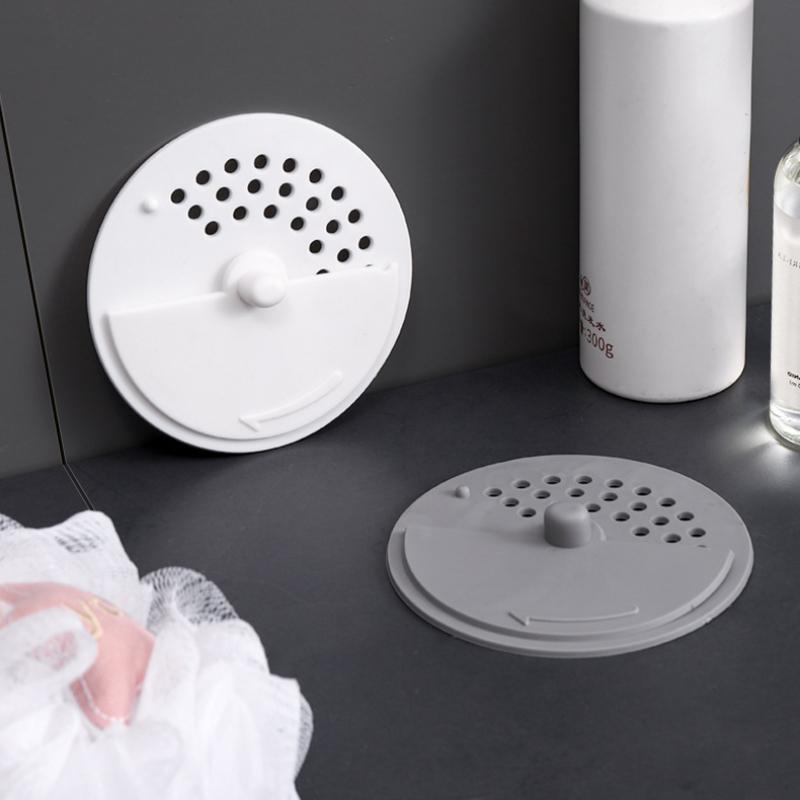 1Pc New Floor Drain Deodorant Cover Hair Hair Filter Sewer Deodorant Drain Anti-taste Sink Floor Drain Cover