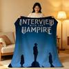 Movie I-Interview W-With T-The Vampire Throw High-Density Short Plush Blanket Soft Skin-Friendly for Sofa Room
