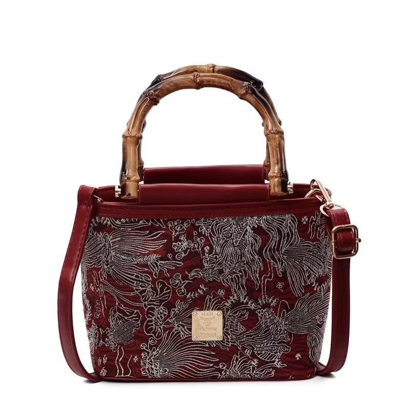 OGAR New Chinese Style Embroidered Handbag