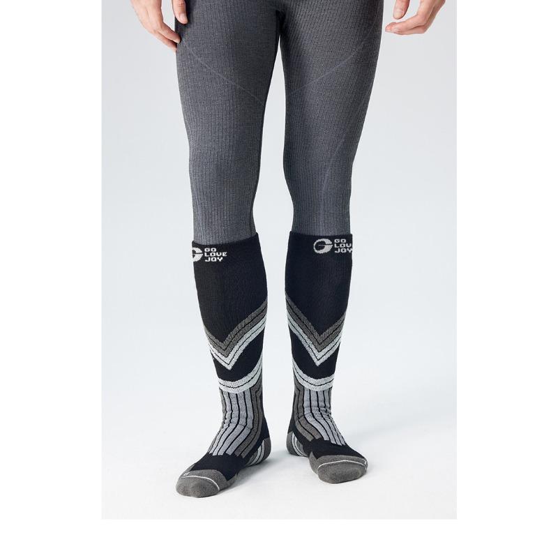 Professional Thickened Warm High Tube Unisex Ski Socks For Winter Outdoor Sports