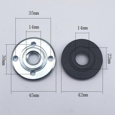 14mm Threaded Flange for Angle Grinder, 14mm Floor Hole, and 22mm Blade Inner Hole