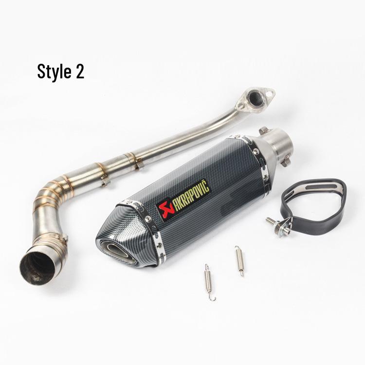 NMAX155 Scorpion Modified Front Exhaust Pipe for Motorcycle Sports Car