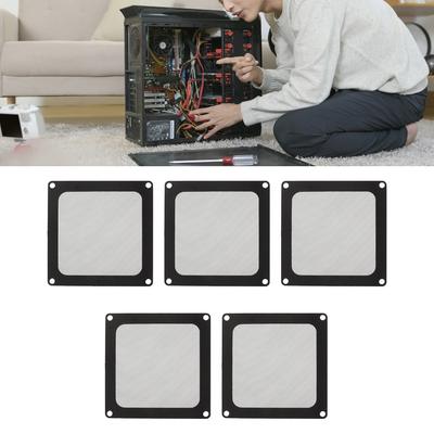 5 Stück Nylon-Netz PC-Gehäuse Staubfilter 90x90mm PC-Staubfilter Computer-Kühlerlüfter