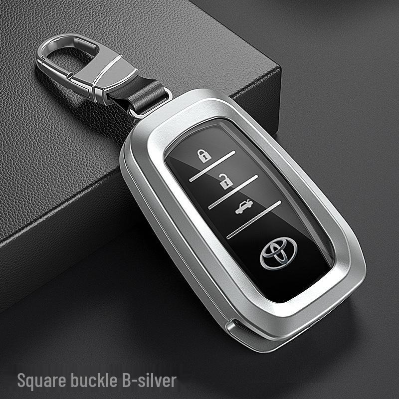 Pouzdro na klíč Toyota pro Highlander, RAV4, Crown, CHR, Venza, Prado, Camry - Plně obepínající kryt