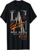 T-shirt Los Angeles LA Zone de Surf Plage de Californie