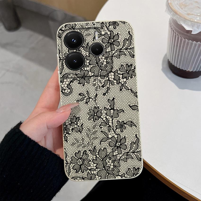 New Cover For Redmi Note 14 14Pro 14 Pro+ 14S Phone Case Lovely Heart Patterns Premium Protection Housing For Note14ProPlus Soft Liquid Silicone Shell