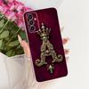 Für Samsung Galaxy M13 Hülle SM-M135F Cover Niedlicher Buchstabe Krone Weiche Dünne Capa Silikon Rückseite Für Samsung M23 M33 M53 5G Funda
