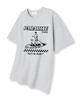 TI.GLAKE Surf Up Bobby Oversized Short Sleeve T-Shirt Light Gray