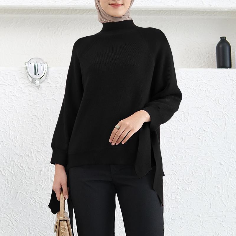 

ZANZEA Women Autumn Casual Stand Collar Long Sleeve Blouse M