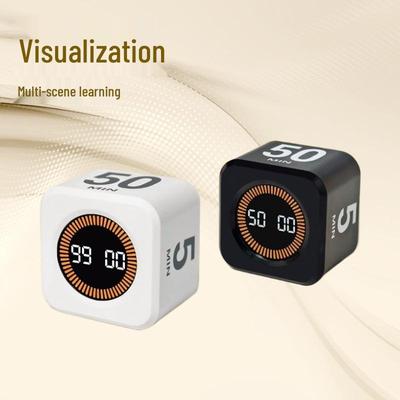 Schwerkraftempfindlicher Zauberwürfel-Timer für Lernen & Fitness-Management