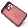 For iPhone 14 Pro TPU Case WANLONFENG HD Series Anti Slip Phone Cover with Tempered Glass