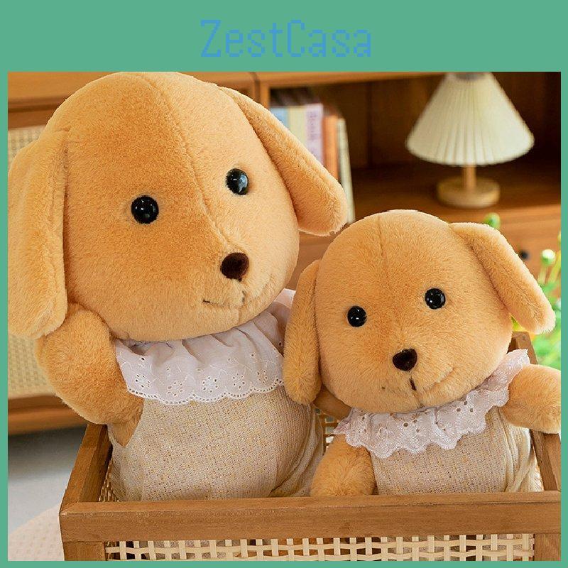 Cute Adorable Plush Poodle Puppy Doll Family Soft Toy For Girls Birthday Gift