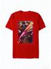Marvel 2026 Neues Vintage XMen Gambit Karte Comic Druck Mode Hohe Qualität Unisex Kurzarm Freizeit Übergröße T-Shirt
