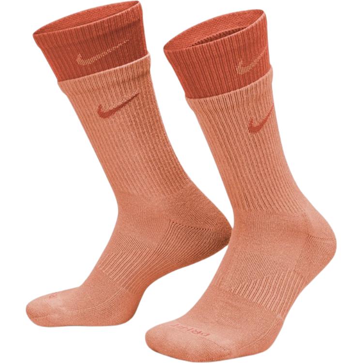 Носки Nike до колена Унисекс 1 пара Оранжевые DD2795-880 L