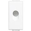 Plaque de Prise - BTICINO - N4953 - Blanc - 1 Poste - Compatible Système Électrique