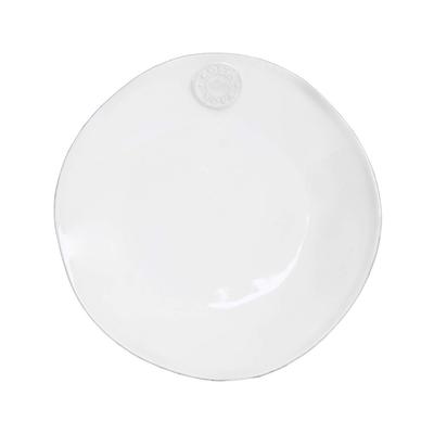 Oficiálne dovezený tanier na šalát Costa Nova do umývačky riadu a mikrovlnnej rúry NOP216W, cca. 21cm, Biela, Bezpečné,