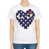 Comme Des Garcons Punkt Herz Damen Kurzarm T-Shirt AZ T233 051 1 147654651 Unisex T-Shirt
