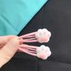 1 Pcs Red Pink Y2K Cartoon Cat Paw Hair Clip Headwear Travel Hairpins Headdress Hairclip