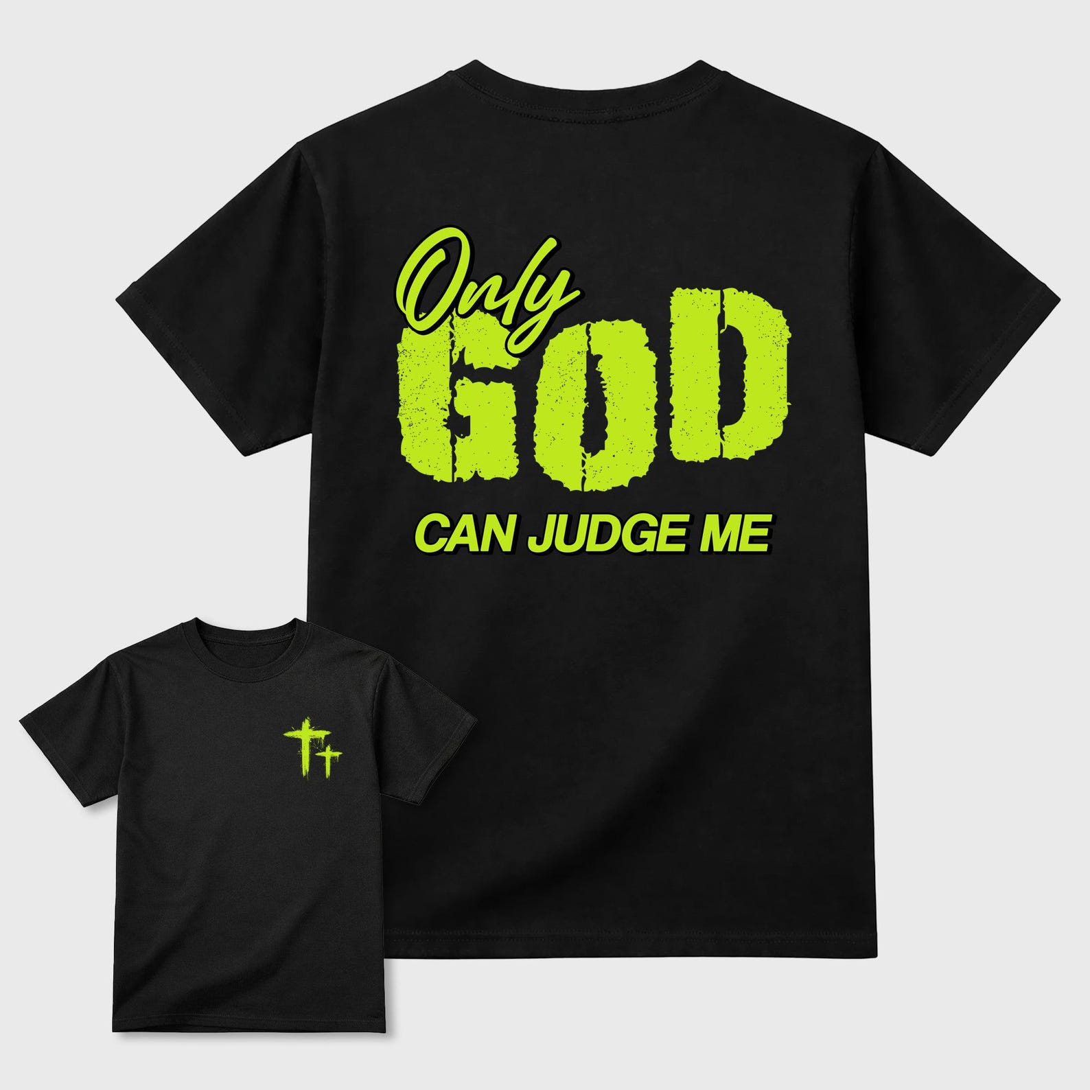 Only God Can Judge Me - Foams Pro Black Volt S