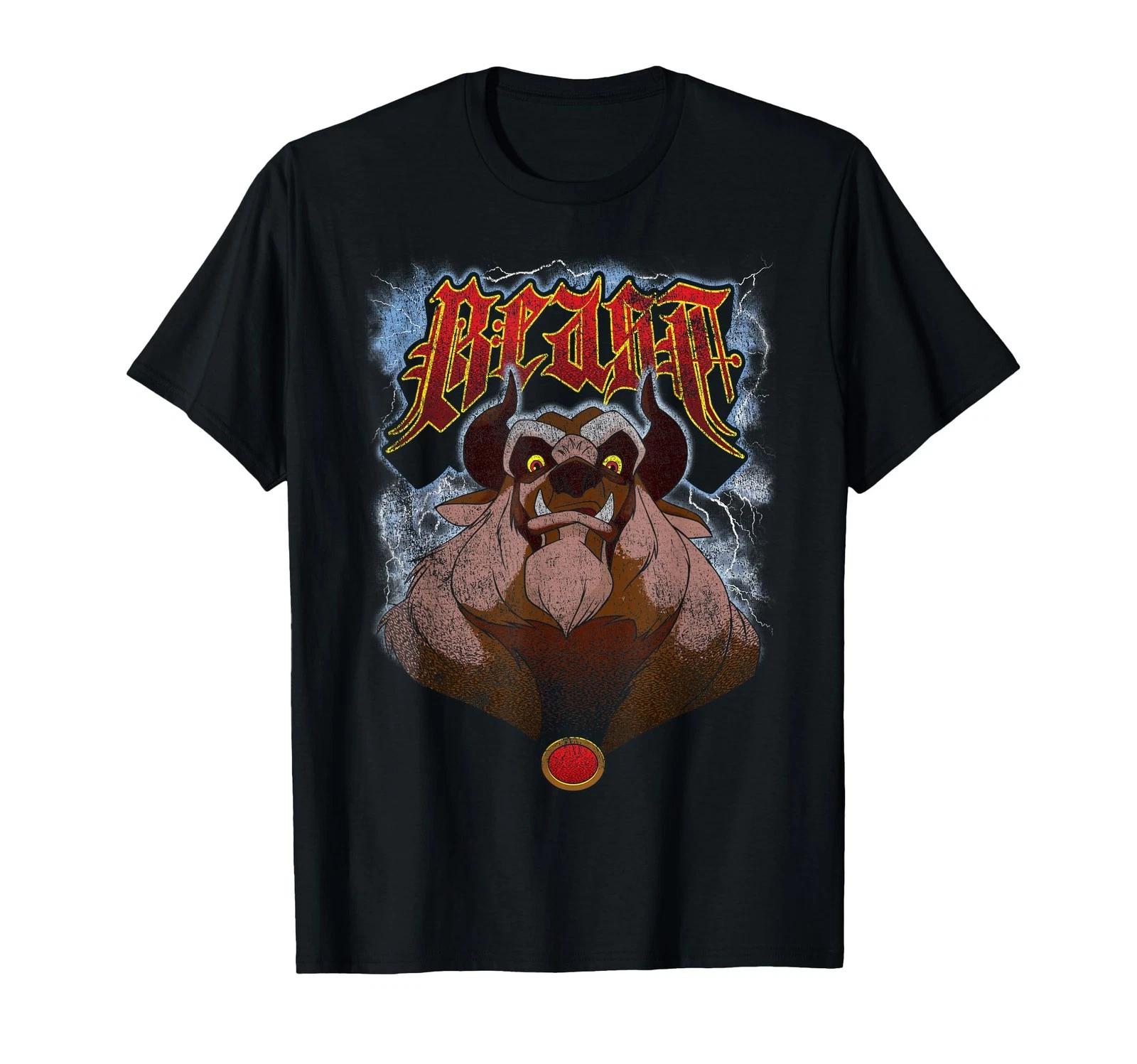 Disney Beauty And The Beast Angry Beast Portrait T-Shirt_ S