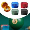 Pool Cue Chalk Holder Case Lightweight Aluminum Alloy Mini Chalk Tip Container for Billiards Table Supplies