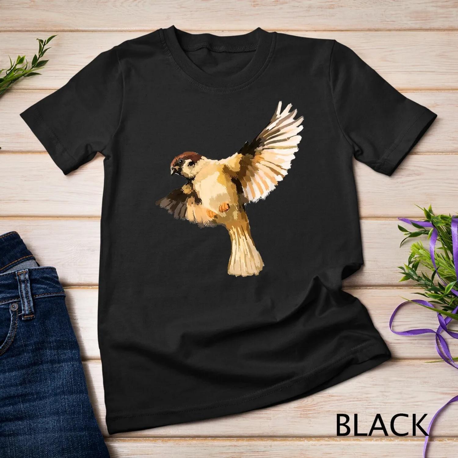 House Sparrow Bird T Shirt tee S