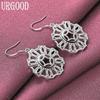 925 Sterling Silver Pendant Earrings Fashion Wedding Jewelry