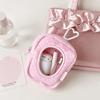 Strawberry Shape Storage Bag Plush Backpack Pendant Doll Carrying Bag Mini Ita Bag Showcase