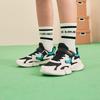 Hongxing Erke Comfortable Versatile Non-Slip Shock-Absorbing Breathable Low-Top Running Shoes Kids sneakers White Black Blue 65124202053-001