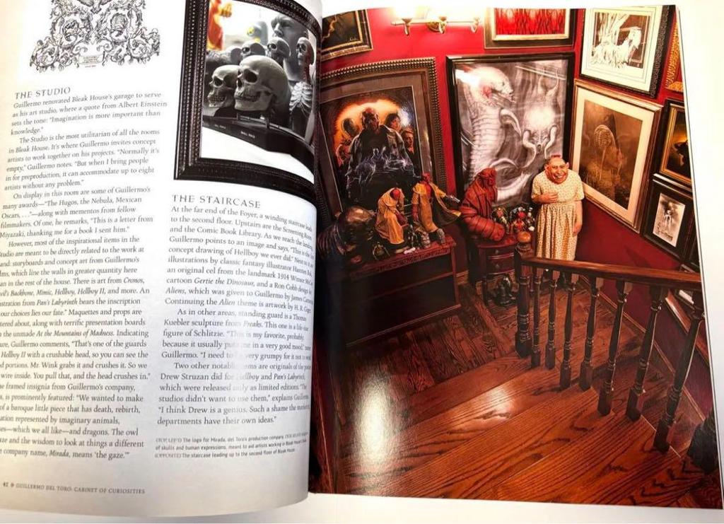 [USED] Foreign Books Guillermo del Toro's Creative Notes: The Room of Curiosities